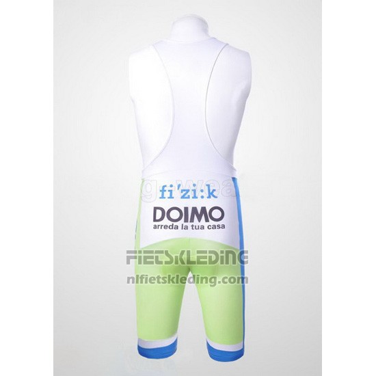 2011 Fietskleding Liquigas Cannondale Wit en Groen Korte Mouwen en Koersbroek